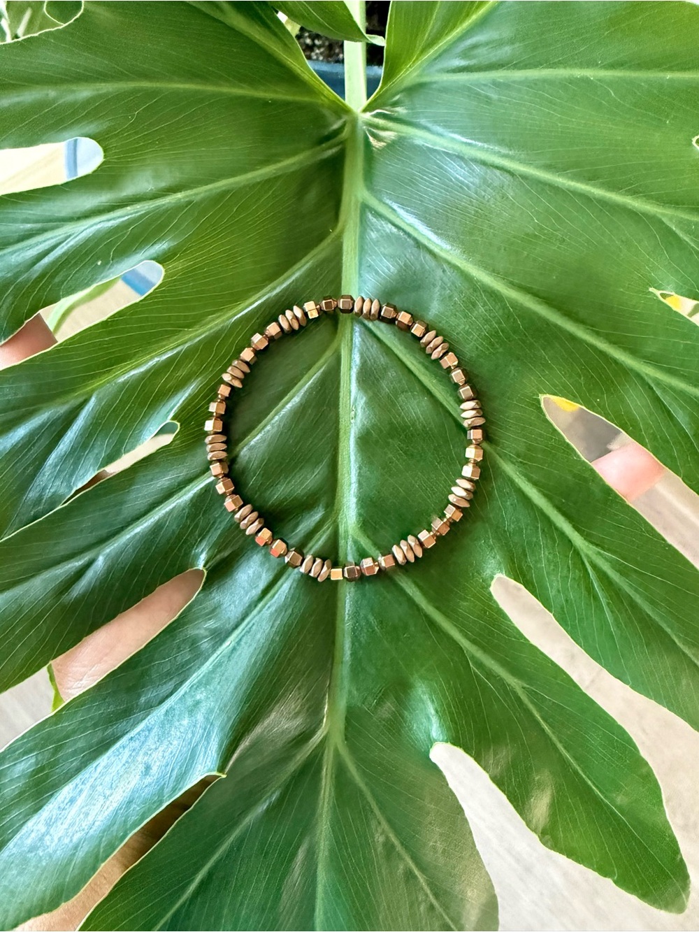 Hematite bracelet (one)